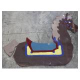 Wooden Childï¿½s Carousel Horse Rocker Cut Out