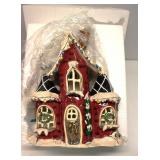 Blue Sky Clay works Christmas Collection House