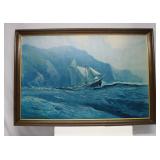 Clawing off a Lee Shore Sydney Laurence 35x26