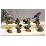 Vintage Bird Figurines Lot