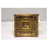 Italian Oil Painting in Frame