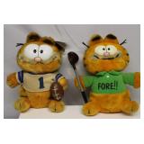 Vintage Garfield Toys set of 2