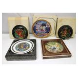 Vintage Bavarian Wall Plates set 5
