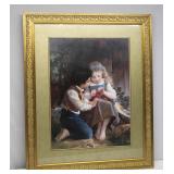 Vintage Framed print 28" x 34"