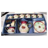 Vintage Porcelain Tea Set in Original Box