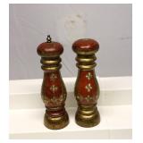Italian Florentine Lacquered Pepper Mill Salt