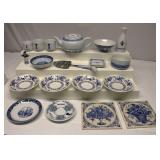 Vintage Assorted Dinnerware Tea Pot Trivets Lot