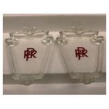 Pennsylvania Rail Road Ashtrays set 2