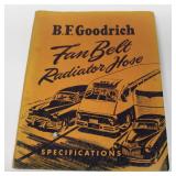 1946-47 BF Goodrich Fan Belt Hose Spec. Book