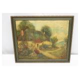 Oil on Board 15" x 12" Signed