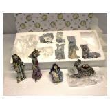 Blue Sky Clayworks Heather Goldminc Nativity Set