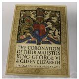 Cordnation of King George VI Q Elizabeth Program