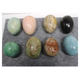 Gemstone Eggs set of 8