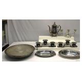 Silver Plate Dishes Lot