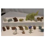 Wade & Jade Animal Figurines Lot