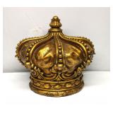 Large Wood & Fiberglass Crown Wall Hanging