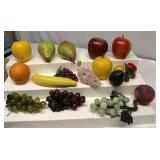 Vintage Plastic & Stone Fruit Lot