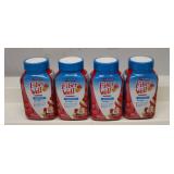 Factory Sealed Fiber Well Gummies 4 Bottles