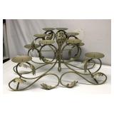 Large Iron Candle Holder