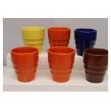 California Pottery Tumblers Set of 6