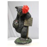 Wipe your Paws Bear 15" Tall