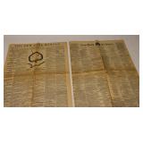 1861 New York News Papers set 2 1960