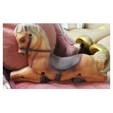 Vintage Plastic Ridding Horse