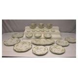 Antique Haviland France Double Gold Dinnerware Lot