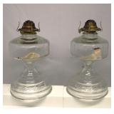 Vintage Oil Lamps set of 2