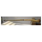 Hand Carved Walking Cane 55" Long