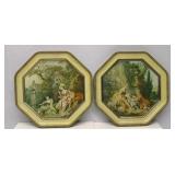 Sunshine Biscuits Tin Wall Art set of 2