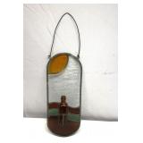 Stainglass Wall Flower Holder