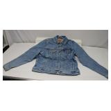 Levi Strauss Denim Jean Jacket Womens Size XL