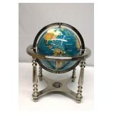 Gemstone Globe w Original Box 15" Tall