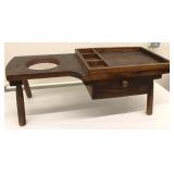 Antique Rustic American Pine Cobbler