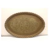 Large Brass Tray 41" x 26"