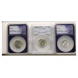 1944-P Nickle 1944 Mercury Dime & 1943 S Nickle