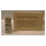 Ancient Walrus Ivory Carving