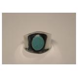 Sterling Silver Turquoise Cuff