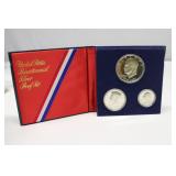 US Bicentennial Silver Proof Coin Set