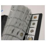 Foreign Coin Collection Album 15 Pages of Coins