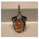 Vintage Sterling Silver Pendant