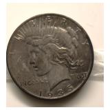 1935 Morgan Silver Dollar Coin
