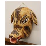 Mexican Guerrero Folk Art Pig Mask