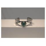 Sterling Silver Chrysocolla Cuff