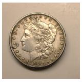 1890 Morgan Silver Dollar Coin