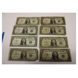 1935 One Dollar Blue Seal Note Silver Certificates