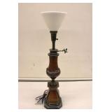 Vintage Stiffel MCM Table Lamp 34" Tall