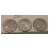 1921 * 1923* 1922 Silver Dollar Coins Lot