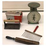 Antique Kitchenware Items Lot